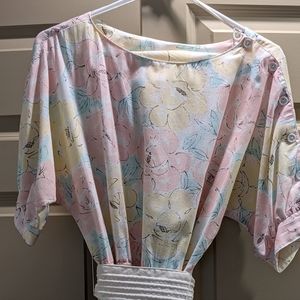 Vintage 1980s Rose Nylund Dress